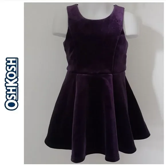 NWOT Velvet Purple Dress - Picture 1 of 5